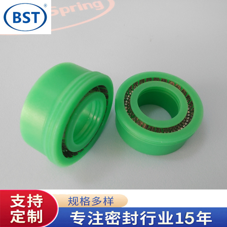 泛塞封 耐磨UPE泛塞封 四氟泛塞封 精密仪器弹簧蓄能密封圈厂家