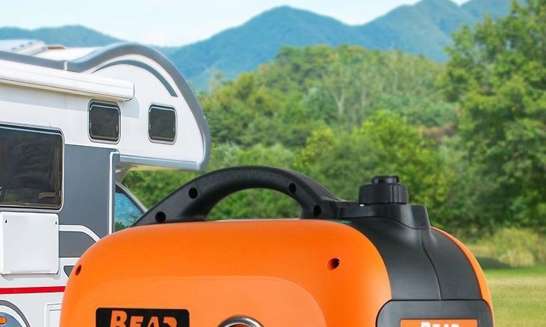Silent Inverter Generator 220V Small Household High-Power Gasoline Generator for Outdoor Camping Portable
