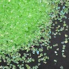 Glass gravel-light green