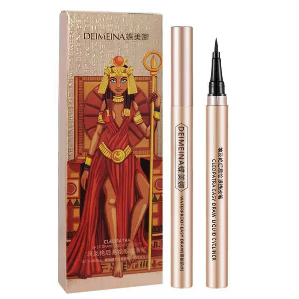 Diemina 360 Eyeliner Cleopatra Waterproof Makeup-free Quick-drying Long-lasting Color-locked Eyeliner Pen