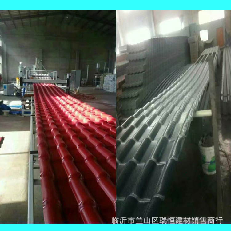 齐河树脂瓦厂家宁津pvc树脂瓦加厚庆云合成树脂瓦武城asa瓦屋面瓦