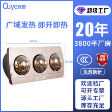 卫生间浴霸家用浴室取暖器免打孔防水灯暖浴霸壁挂式源头厂家批发