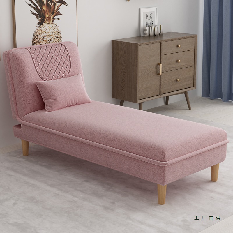 Multifunctional Chaise Lounge Sofa Bed Lazy Sofa Folding Sofa Bed Removable and Washable Fabric Sofa Small Apartment