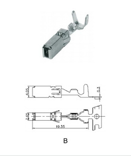 LX6219-2.8X0.8A connector Terminal 1326030-1/1326030-5