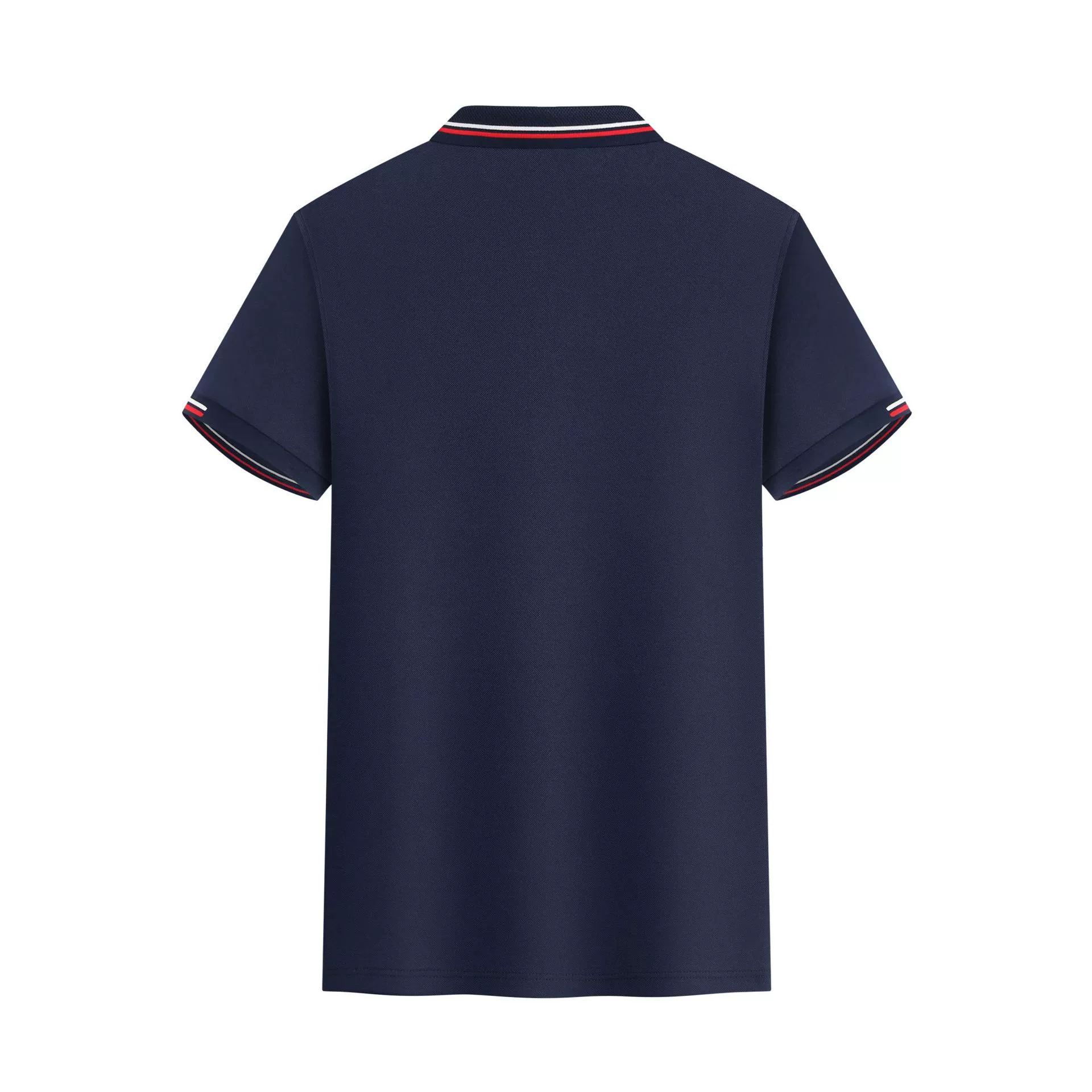 Solid polo, shirt, combined trend T-shirt for work, custom-made