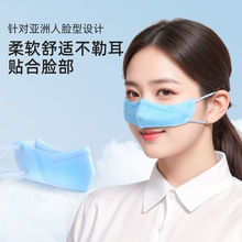2025款鼻子防护3d立体口罩一次性鼻罩保暖防花粉柳絮睡觉使用