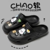 Dog head black