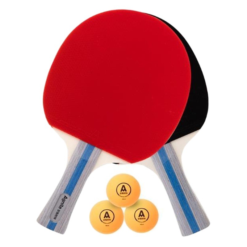 Deli angnete F2360 raqueta de tenis de mesa tiro recto tiro horizontal entrenamiento competencia mango largo mango corto 2 disparos 3 bolas