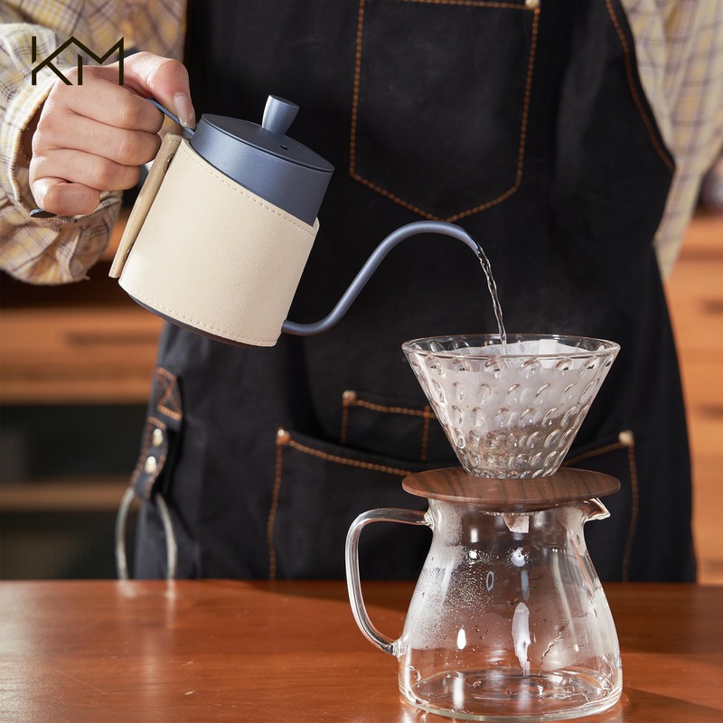 Stainless Steel Pour-Over Kettle 350ml, Slender Spout Drip Pour-Over Kettle with Hanging Ear, Tea Kettle with Lid, Coffee Kettle Pour-Over Kettle Stainless Steel Pour-Over Kettle 350ml, Slender Spout Drip Pour-Over Kettle with Hanging Ear, Tea Kettle with Lid, Coffee Kettle Pour-Over Kettle