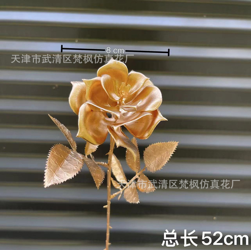 金系新年夜花シミュレーション花福桶置物赤果泡発財果尤加利金葉装飾|undefined