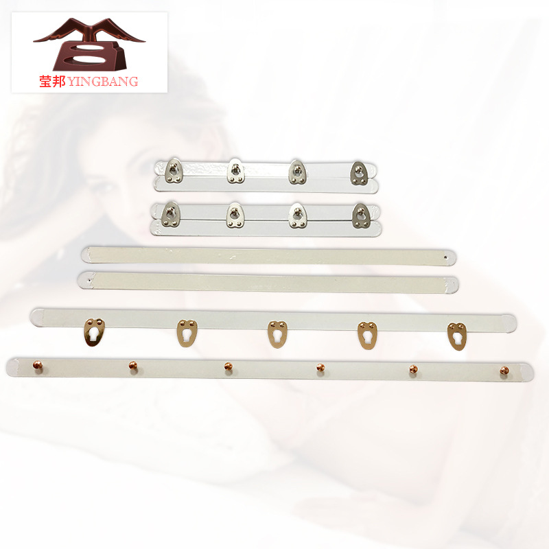 厂家直供内衣泳衣金属排扣 礼服服装不锈钢亮叻色排扣