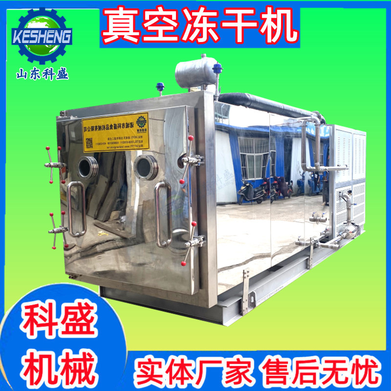 银耳羹真空冻干机 全自动宠物零食冷冻干燥机 中草药商用冻干机