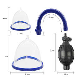 【厂家】现货丰胸杯 物理负压手动按压乳房增大器乳房按摩器