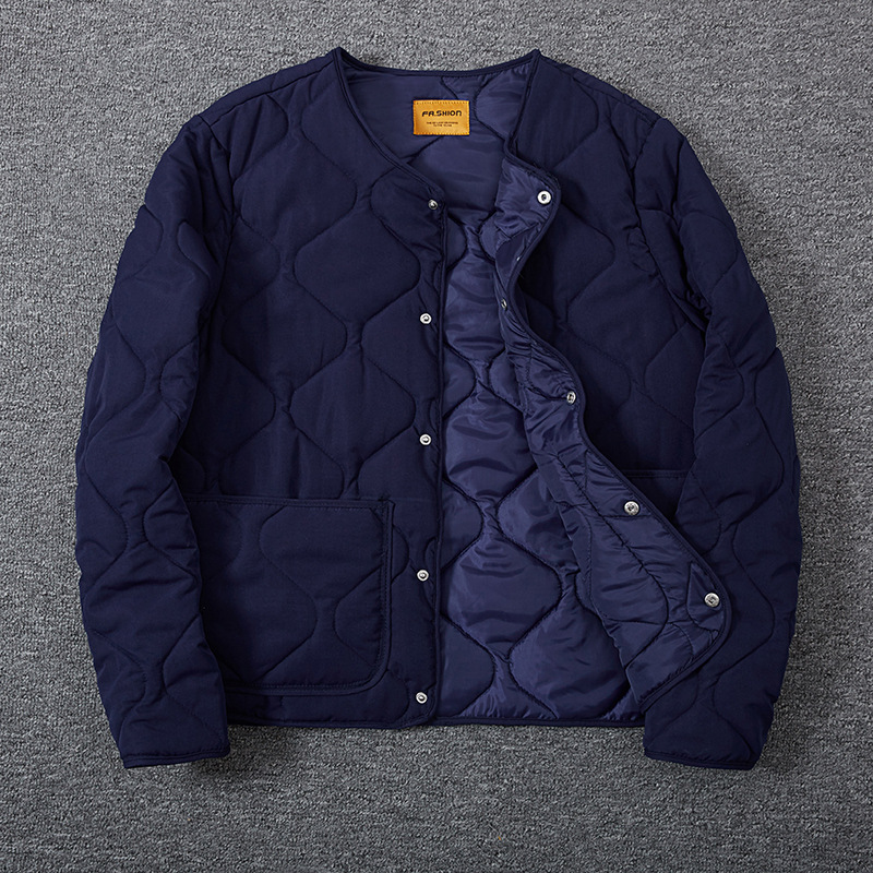 Plus tamaño de los hombres de moda de invierno acolchado extra grande Forro cálido Chaqueta de algodón acolchado ameikaji Chaqueta de algodón acolchado