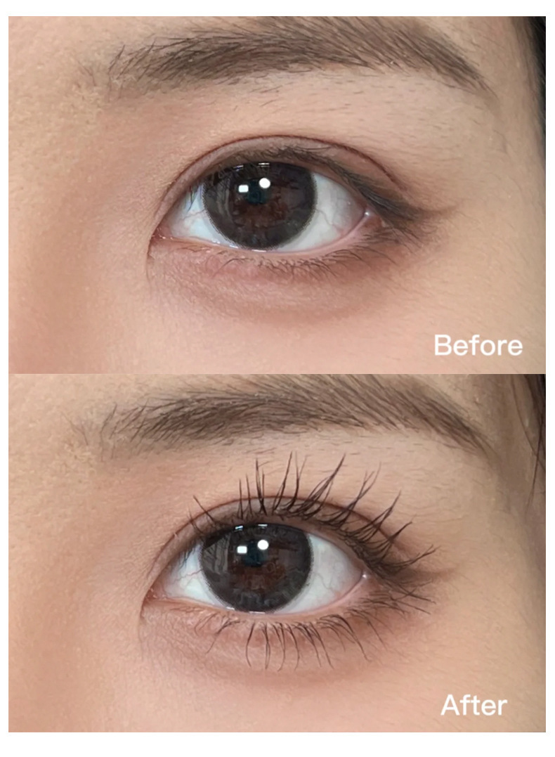 Gege bear Gogo Little Bear Charming and slender Mascara naturally curls up, each strand distinct, waterproof and not prone to smudging Item Picture