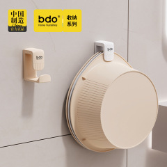 洗面器フック、パンチフリー、浴室壁掛け洗面器収納ラック、キッチン強力フック、浴室洗面器吊り下げアーティファクト