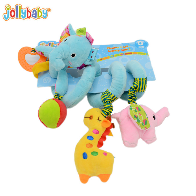 Sozy múltiple animal ciervo cuna cuerda felpa juguete bebé educación temprana música cama Bell cama bobinado