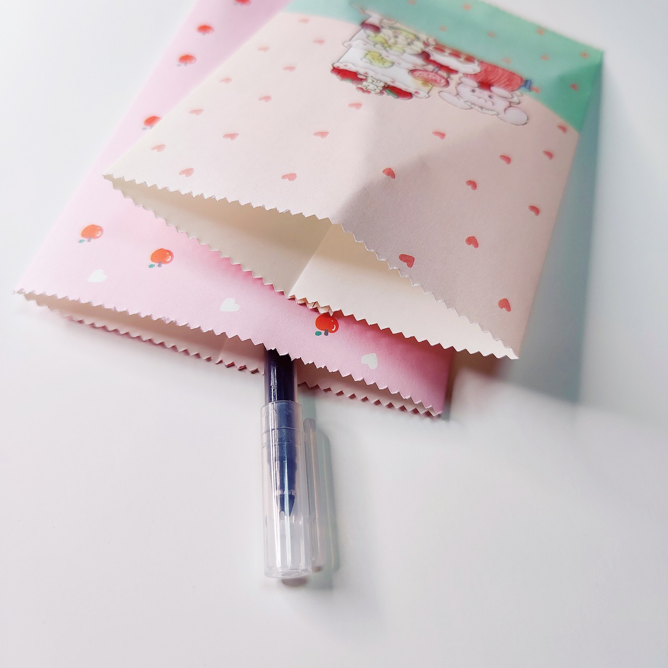 Estilo coreano japonés ins estilo Mikko lindo regalo bolsa de papel misceláneas bolsa de almacenamiento al por mayor embalaje de película material de columpio