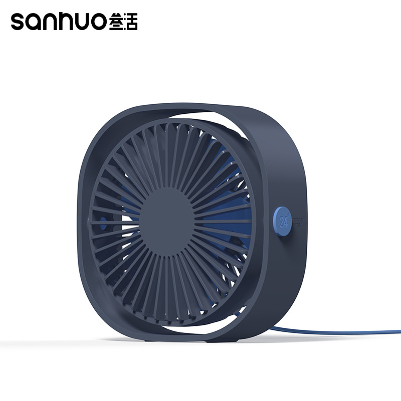 Three live desktop mini small fan home office usb outdoor portable fan mute factory wholesale cross-border
