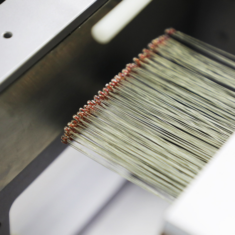 NTC传感器焊接设备单端玻封电阻整形焊接机热敏电阻自动焊线机 3