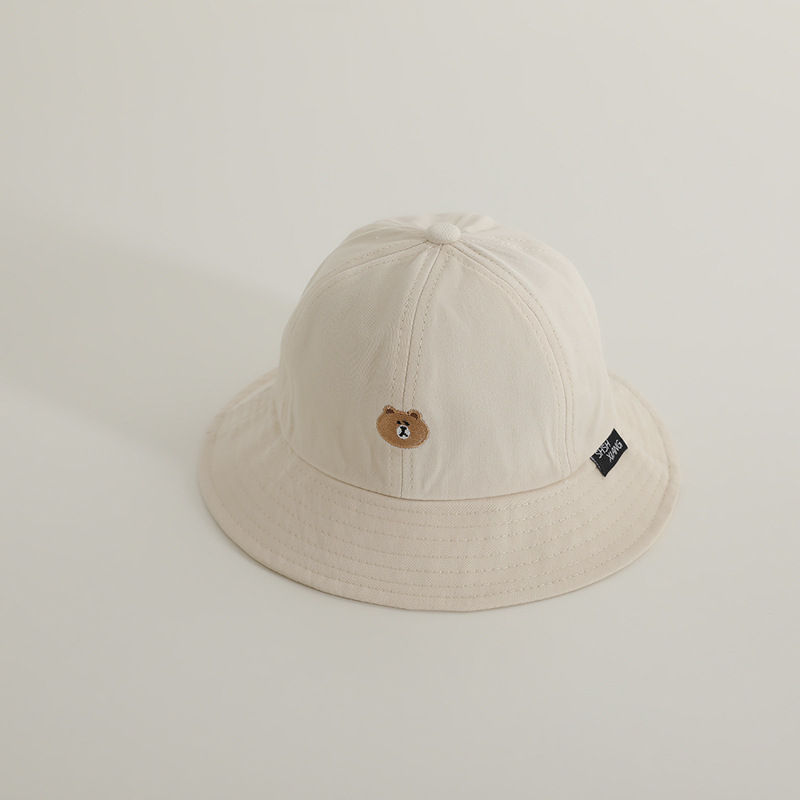 Sombrero bebé para niños primavera y otoño nuevo lindo sombrero pescador sombrero de otoño para niños sombrero de bañera para niños sombrero de sol universal
