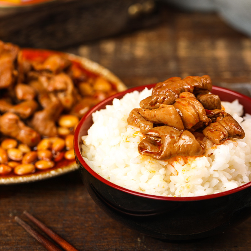 豚腸の煮込み缶詰、辛口江油、すぐに食べられる豚腸、すぐに食べられる肉、生胡椒豚腸缶詰|undefined
