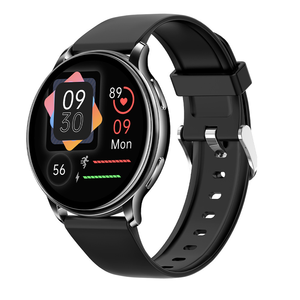 Y33 Smart Watch Bluetooth Call 1.32Inch Health Management Heart Rate Body Temperature Monitoring Step Counting+Ip67 Waterproof