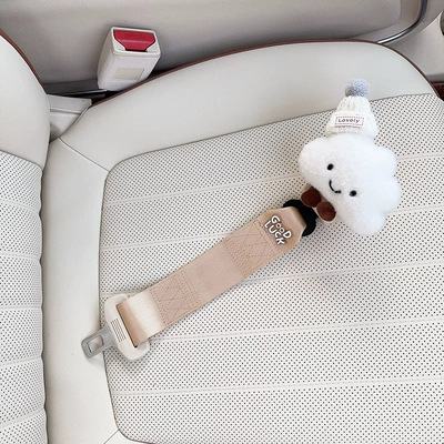 Other Automotive Interior Supplies — Belt - beige-maternity-anti-strangle-safety-belt-white-hat-and-white-clouds