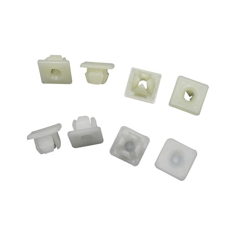 跨境汽车牌照固定螺母卡子 号码牌支架螺母 自攻丝钉座卡扣