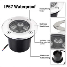 ���۵�5W 12V Բ��Ƕ��ʽ���·����IP67 ����۹��ǽ ��ľ����