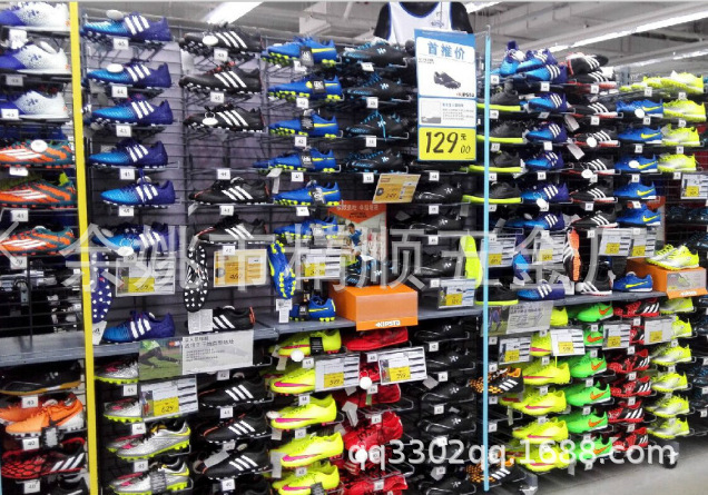 体育用品展示架 迪卡侬展示架 铁线展示架 金属展示架 篮球展示架