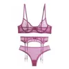 Purple set, 3 pieces