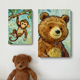 现代装饰画;油画