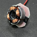 2寸微型小风扇无刷电机 2寸迷你风扇电机 挂脖风扇微型马达套料