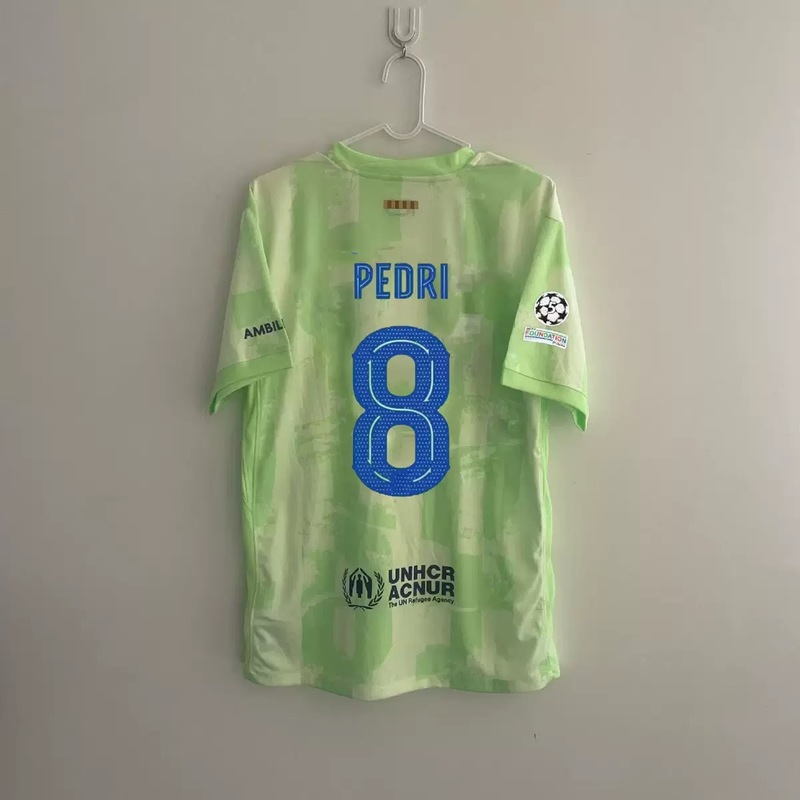 24252526 バルセロナ ホーム＆アウェイ グリーン プレーヤーズバージョン アマール 19番 サッカー スポーツジャージ チャンピオンズリーグ同型|undefined