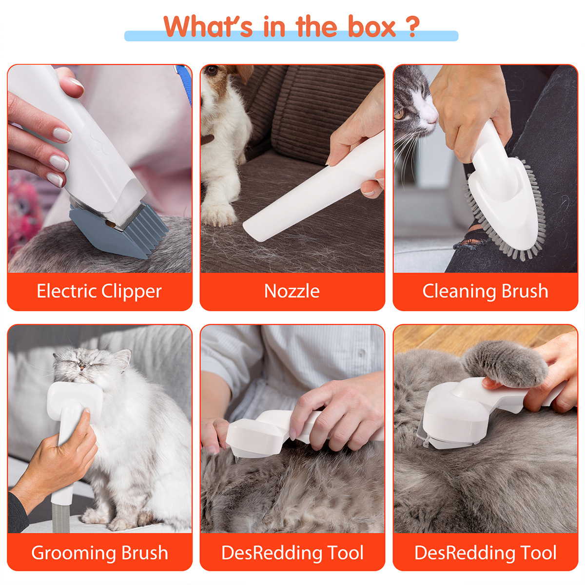 FluffyCare™ Everything you need for a happy, well-groomed four-legged friend!