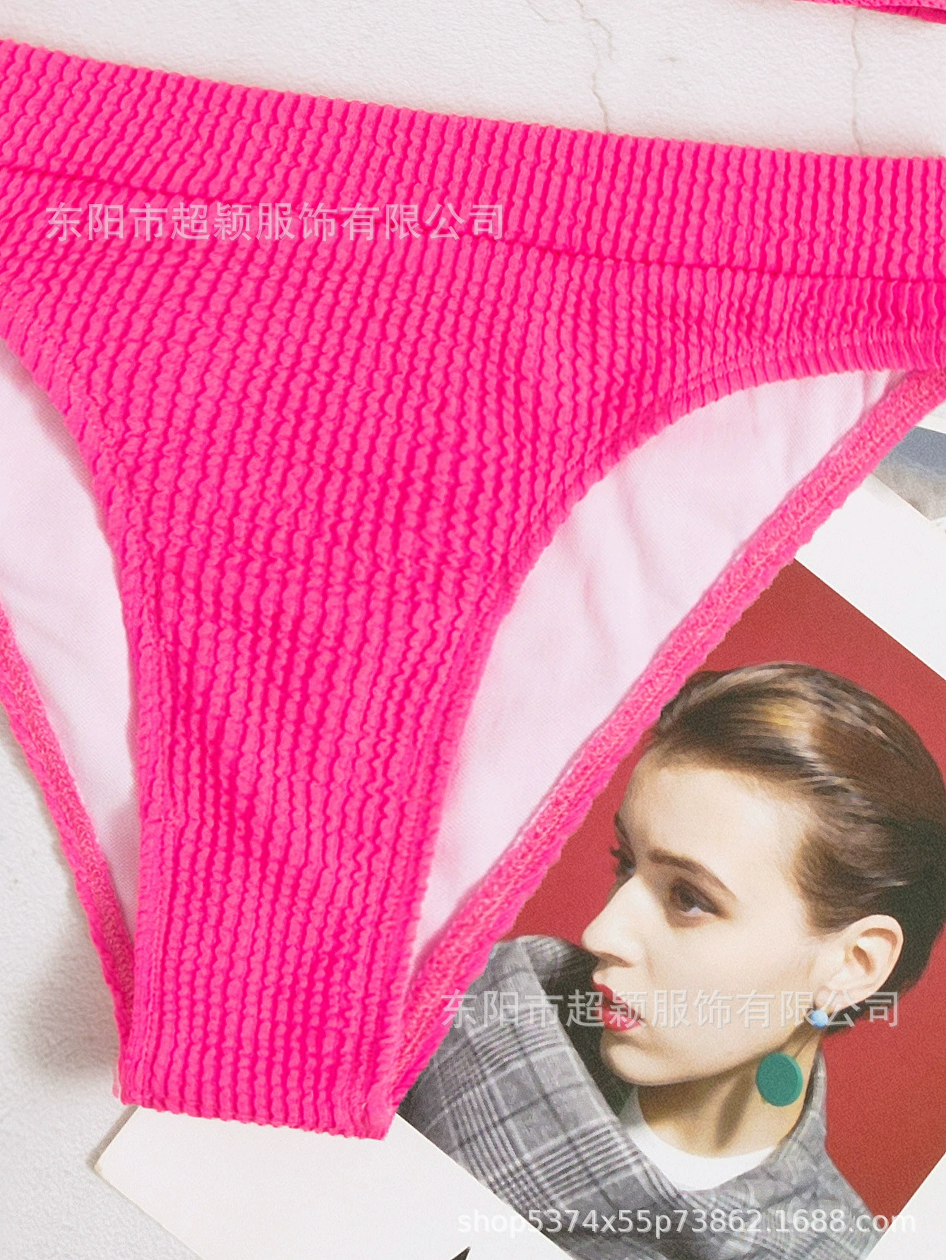 Однотонный сексуальный купальник для пляжа, AliExpress, V-образный вырез, европейский стиль, высокий талия, открытая спина