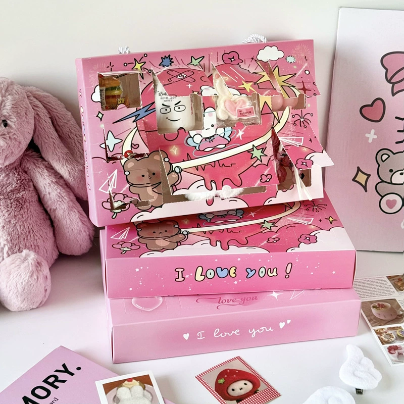 День святого Валентина 520 Домашний Hole Music Surprise Exclusive Gift Blind Box Hole Pointing Empty Box Surprise Birthday Gift