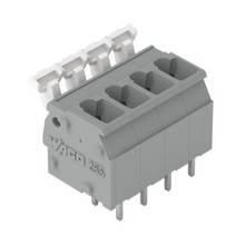 *�¹�2��PCB���߶�����ѹ������5.08mm��·����ӻ�ɫ255-402