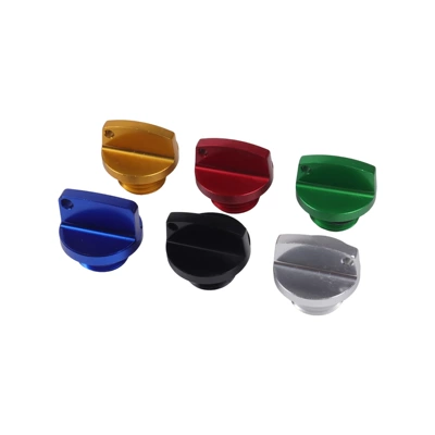 Motorcycle oil cap CNC aluminum M20x2.5 universal modified fuel filler cap available in multiple colors