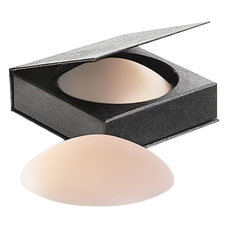 Silicona transfronteriza base de caucho sólido músculo pectoral parche de pezón nipple covers silicona de pecho pequeño invisible ligero