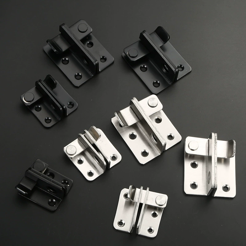 Дверь шкафа и окно, противоугонная пряжка из нержавеющей стали с левой и правой блокировкой. Бытовая дверь и окно, противоугонная безопасность, левый и правый болт из нержавеющей стали.