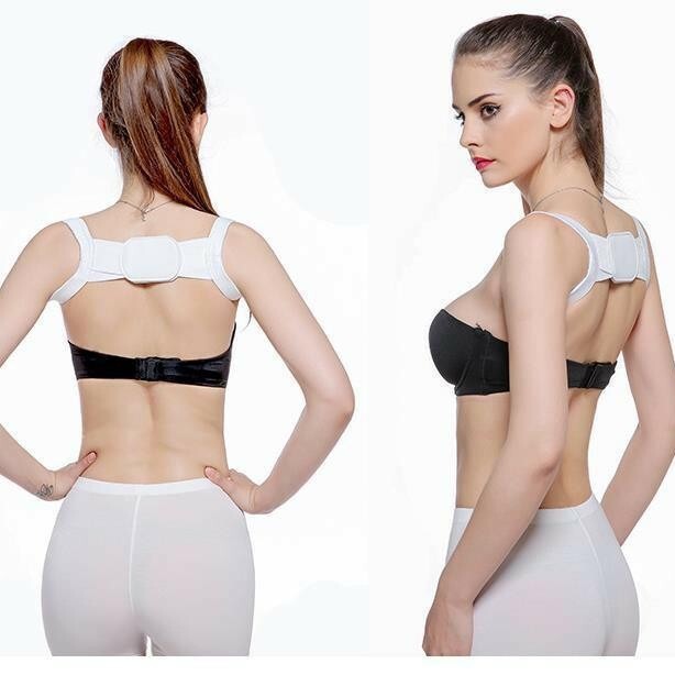 Cross-Border Adjustable Back Straps for Adults, Men, Women, and Students, Suitable for Standing and Sitting Posture, Elastic Back Straps, Wholesale in Stock