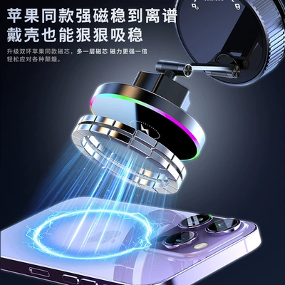 stand, rotating magnetic car phone: Car phone holder