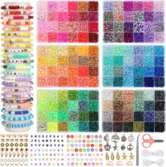 クロスボーダー専用DIY多色軟陶粘土ビーズアクセサリーセット