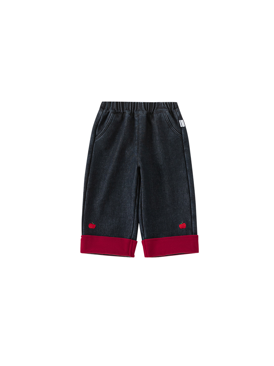 Youbao ropa para niños pantalones para niñas ropa de año nuevo invierno nuevos jeans de todo fósforo para niños pantalones casuales para bebés femeninos