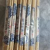 5.5mm round chopsticks*22.5 evergreen flower (longer and thicker version) 400 pairs