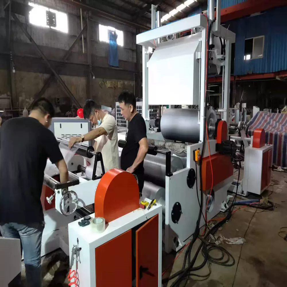 PE真空袋压纹机 滚筒式压纹机