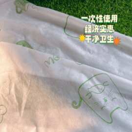 一次性无纺布野餐垫 印花加工桌布郊游聚会派对台布酒店床罩防尘