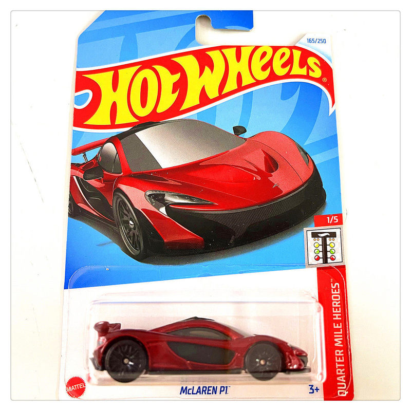 2024Pjqhj Mattel Hotwheels Hot Wheels Alloy Sports Car Model Mclaren Supercar Mclaren P1